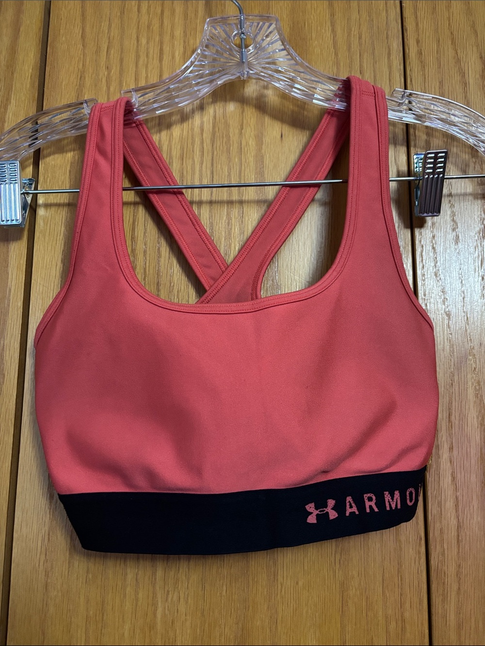 Under Armour Coral Sports Bra